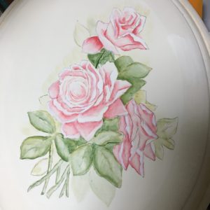 roses in folk arts